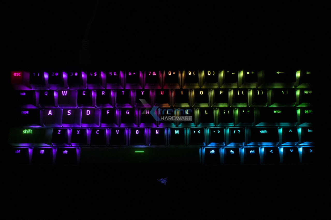 Razer BlackWidow V3 Mini HyperSpeed Phantom Edition LED 7 c9686